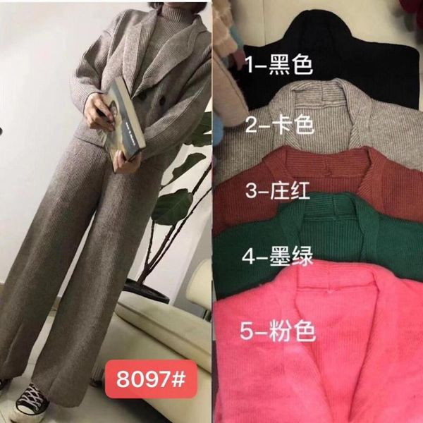 2020 women wool knitted suit thick warm spring autumn suit female pullover sweater & pants 3 piece set, White
2020 women wool knitted suit thick warm spring autumn suit female pullover sweater & pants 3 piece set, White