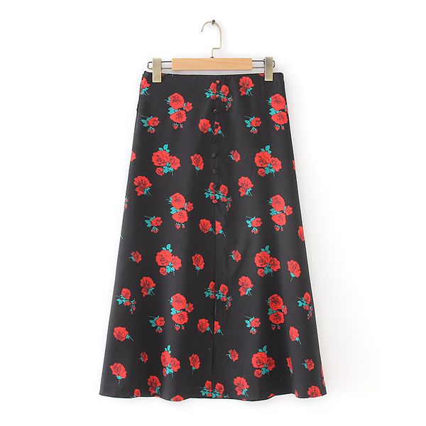flower printed long skirts women fashion zipper waist skirts women summer a line loose female ladies eu02, Black
flower printed long skirts women fashion zipper waist skirts women summer a line loose female ladies eu02, Black