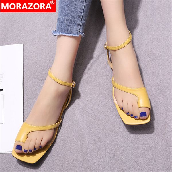 morazora 2020 tamaño grande 34-43 moda dulce sandalias de mujer moda tobillo correas casual señoras zapatos de cuero genuino verano zapatos, Black
morazora 2020 tamaño grande 34-43 moda dulce sandalias de mujer moda tobillo correas casual señoras zapatos de cuero genuino verano zapatos, Black