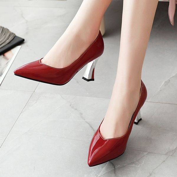 doratasia 2020 dropship big size 48 elegant office lady slip on high heels spring women shoes woman pumps female, Black
doratasia 2020 dropship big size 48 elegant office lady slip on high heels spring women shoes woman pumps female, Black