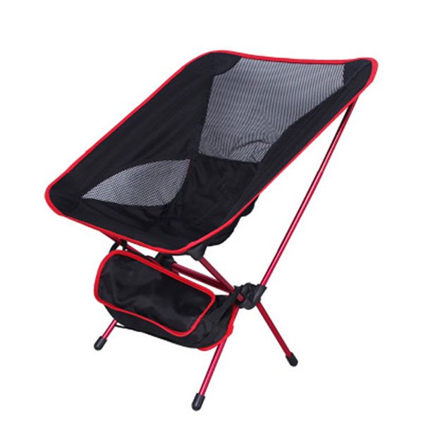 Travel Ultralight Folding Chair Superhard High Load Outdoor Camping Chair Portable Beach Hiking Picnic Seat Fishing Tools