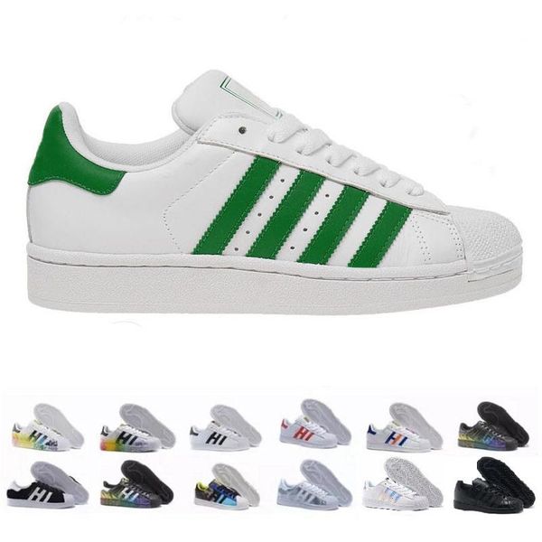 2019 super star white hologram iridescent junior superstars 80s pride womens mens trainers superstar casual shoes size 36-45, Black
2019 super star white hologram iridescent junior superstars 80s pride womens mens trainers superstar casual shoes size 36-45, Black