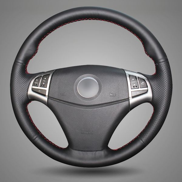 bannis black artificial leather diy hand-stitched steering wheel cover for ssangyong korando 2011-2014
bannis black artificial leather diy hand-stitched steering wheel cover for ssangyong korando 2011-2014