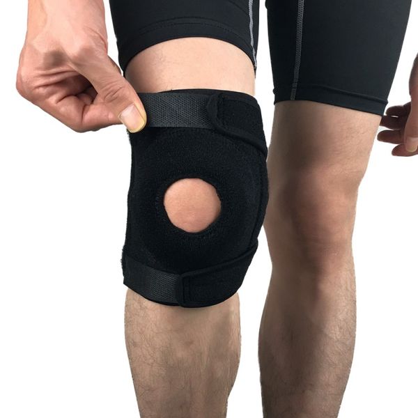 1pc professional knee support wrap pad sleeve neoprene anti-slip anti-bump elastic outdoor fitness sportswear high quality, Black;gray
1pc professional knee support wrap pad sleeve neoprene anti-slip anti-bump elastic outdoor fitness sportswear high quality, Black;gray
