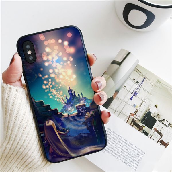 fundas tangled cover for iphone 11 pro xs max xr case for iphone 8 7 6s plus 5s se 5 case soft silicone cover. 
fundas tangled cover for iphone 11 pro xs max xr case for iphone 8 7 6s plus 5s se 5 case soft silicone cover.