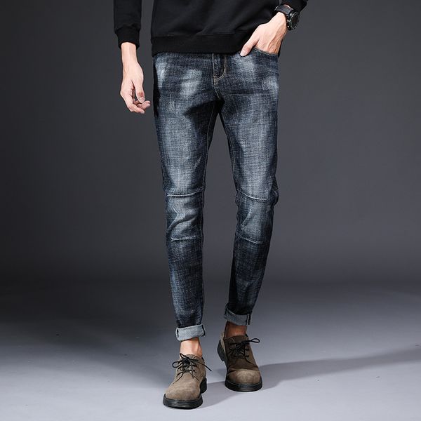2019 popular moto & biker pencil pants new design fashion men's casual stretch spring thin black jeans dropshipping sa95, Blue
2019 popular moto & biker pencil pants new design fashion men's casual stretch spring thin black jeans dropshipping sa95, Blue