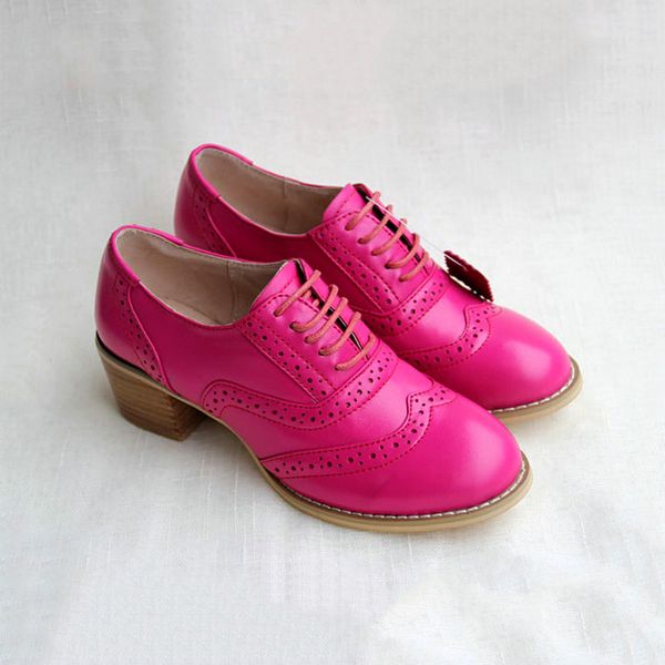 genuine leather handmade carved brock women's shoes thick with lace up rose women's large size oxfords single shoes, Black
genuine leather handmade carved brock women's shoes thick with lace up rose women's large size oxfords single shoes, Black