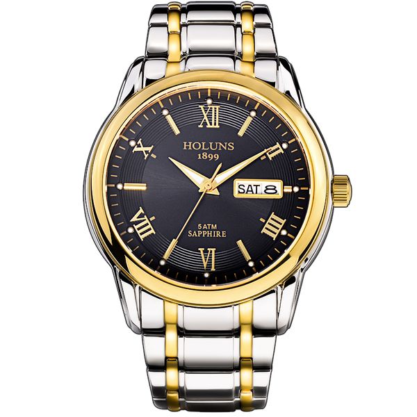 holuns relogio masculino full stainless steel men automatic watch brand luxury 5atm waterproof super luminous dropshipping, Slivery;brown
holuns relogio masculino full stainless steel men automatic watch brand luxury 5atm waterproof super luminous dropshipping, Slivery;brown