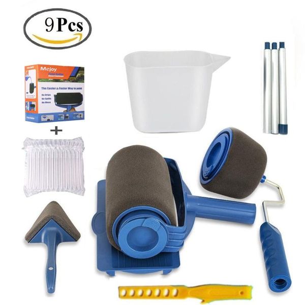 9pcs multifunctional paint runner pro roller brush tools set paint roller set room wall painting brushes home repack tool
9pcs multifunctional paint runner pro roller brush tools set paint roller set room wall painting brushes home repack tool
