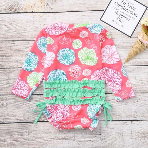 2020summer baby girl swimwear kawaii pink flower print tankini skirt bikini swimsuit kid bathing suit beachwear swimwear biquini, White
2020summer baby girl swimwear kawaii pink flower print tankini skirt bikini swimsuit kid bathing suit beachwear swimwear biquini, White
