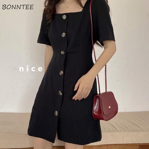 dress women spring solid square collar a-line slim simple mini dresses korean style short sleeve party lady fashion loose, White;black
dress women spring solid square collar a-line slim simple mini dresses korean style short sleeve party lady fashion loose, White;black