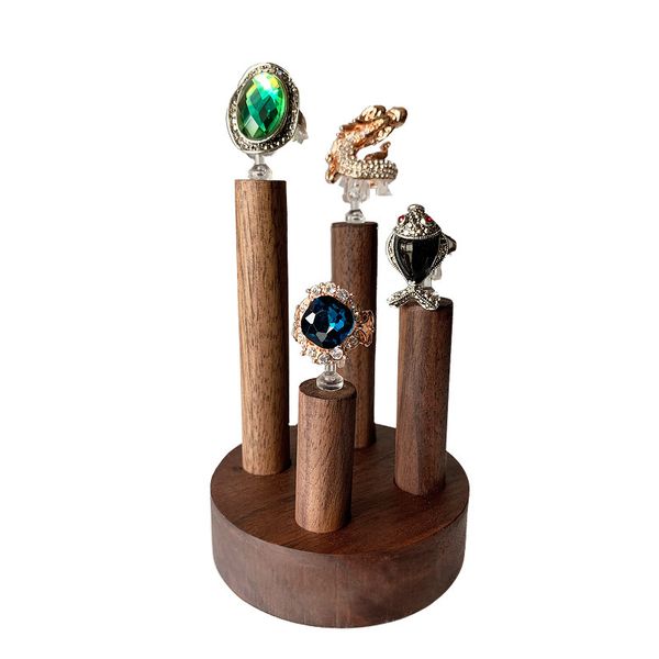 new fashion black walnut solid wood rings display holder rings display stand jewelry holder, Pink;blue
new fashion black walnut solid wood rings display holder rings display stand jewelry holder, Pink;blue