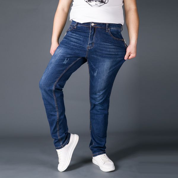 shabiqi jeans men elastic waist plus size full length denim pants very big size 36 38 40 42 44 46 48, Blue
shabiqi jeans men elastic waist plus size full length denim pants very big size 36 38 40 42 44 46 48, Blue