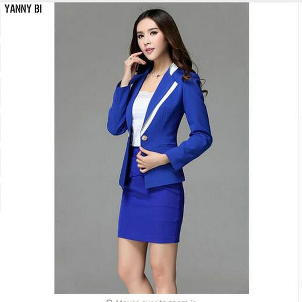 custom made royal blue women business suits formal office suits work 2019 fashion lady short work wear formal 2 piece, White;black
custom made royal blue women business suits formal office suits work 2019 fashion lady short work wear formal 2 piece, White;black