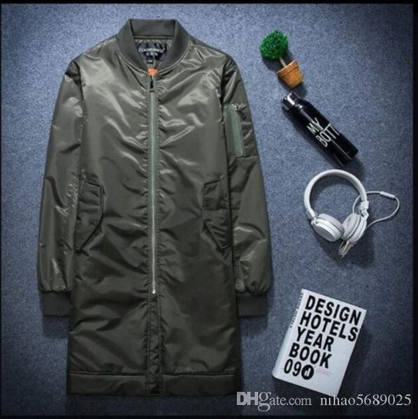 bap men bomber jacket long jackets and coats spring casual military green kanye west ma-1 basic jackets plus size, Black;brown
bap men bomber jacket long jackets and coats spring casual military green kanye west ma-1 basic jackets plus size, Black;brown