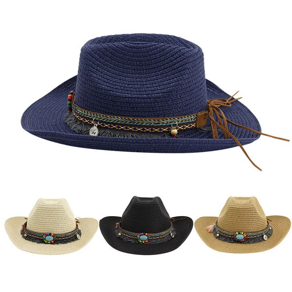 summer hats for women cap men western style classic cattleman cowboy/cowgirl straw hat chapeu feminino sombrero mujer verano, Blue;gray
summer hats for women cap men western style classic cattleman cowboy/cowgirl straw hat chapeu feminino sombrero mujer verano, Blue;gray