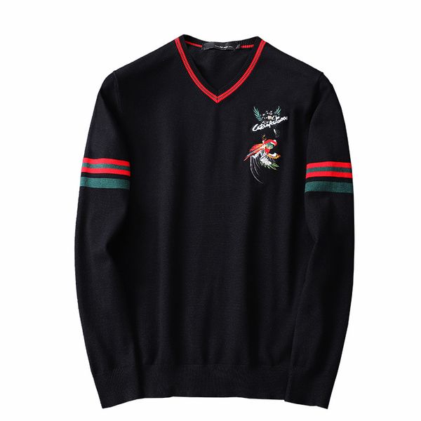 2020 new mens sweater o-neck knit jumper pullover brand deisgner sweaters long sleeve embroidery sweatshirt warm knitwear plus size -3xl, White;black
2020 new mens sweater o-neck knit jumper pullover brand deisgner sweaters long sleeve embroidery sweatshirt warm knitwear plus size -3xl, White;black