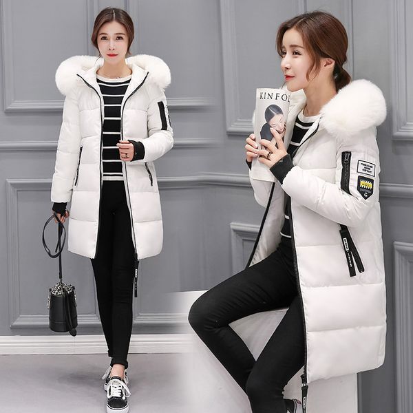 winter jacket women 2019 new female parka coat feminina long down jacket plus size long hooded duck down coat women, Black
winter jacket women 2019 new female parka coat feminina long down jacket plus size long hooded duck down coat women, Black