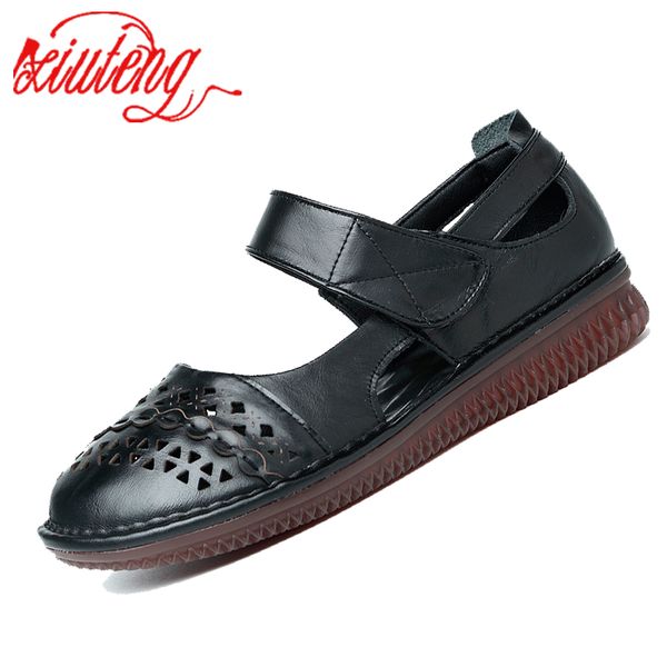 xiuteng casual women shoes 2020 spring new genuine leather mother flat shoes big size 41 round soft bottom women gift, Black
xiuteng casual women shoes 2020 spring new genuine leather mother flat shoes big size 41 round soft bottom women gift, Black