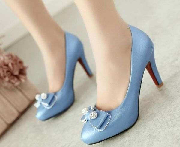 women's shoes in spring autumn high fine heel round head waterproof table bowknot silk and satin@asd678, Black
women's shoes in spring autumn high fine heel round head waterproof table bowknot silk and satin@asd678, Black