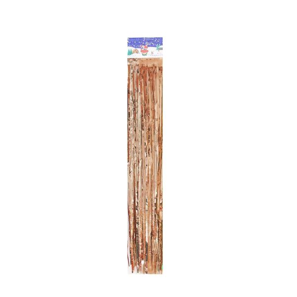 1pack decorative tinsel foil metallic fringe party door window curtains for wedding christmas party decoration 10*3ft (rose gold
1pack decorative tinsel foil metallic fringe party door window curtains for wedding christmas party decoration 10*3ft (rose gold