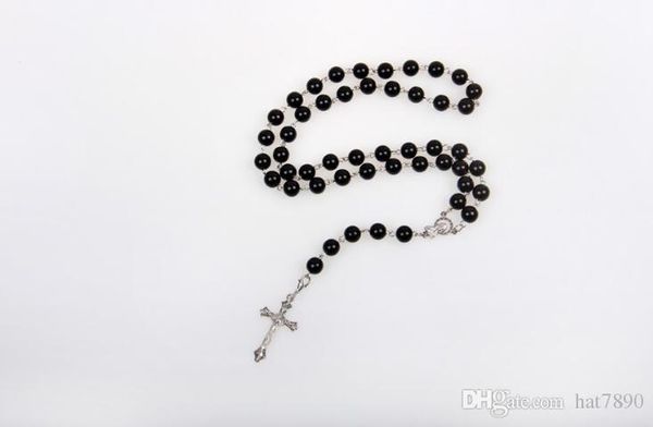 3pcs lot new rosary cross religious jewelry wholesale black plastic beads rosary beads cross christian necklace jewelry drop ship
3pcs lot new rosary cross religious jewelry wholesale black plastic beads rosary beads cross christian necklace jewelry drop ship
