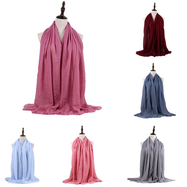 cotton and linen women hijabs ladies simple solid long shawl head scarf female daily wrap hijab plain muslim fashion headscarf, Red
cotton and linen women hijabs ladies simple solid long shawl head scarf female daily wrap hijab plain muslim fashion headscarf, Red