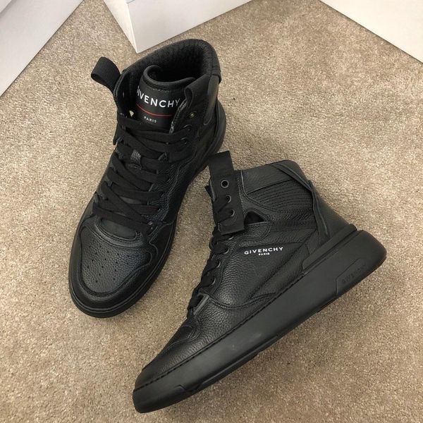 autumn and winter new leather high-white shoes men's fashion trend korean version of wild casual shoes flat sports shoes men boots, Black 
autumn and winter new leather high-white shoes men's fashion trend korean version of wild casual shoes flat sports shoes men boots, Black