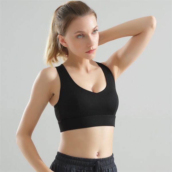new style sports brassiere -resistant running push up anti sagging stereotypes yoga vest beauty back training fitness under, White;black
new style sports brassiere -resistant running push up anti sagging stereotypes yoga vest beauty back training fitness under, White;black