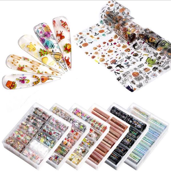 10 sheets halloween water transfer nail sticker skull ghost clown decals christmas nails art manicure decoration sliders, Black
10 sheets halloween water transfer nail sticker skull ghost clown decals christmas nails art manicure decoration sliders, Black