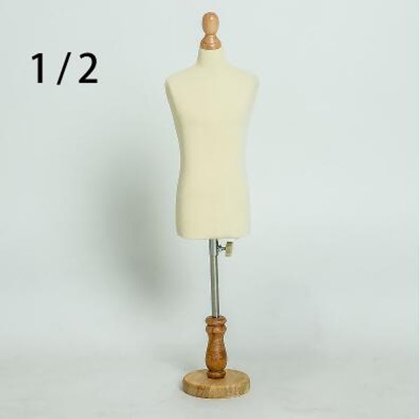 fashion 1 2 female dress form mannequin jewelry flexible women student sewing 1 2scale jersey bust adjustable rack mini size c810, Khaki
fashion 1 2 female dress form mannequin jewelry flexible women student sewing 1 2scale jersey bust adjustable rack mini size c810, Khaki