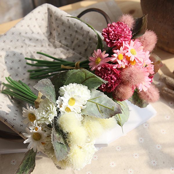 artificial flower bouquet holding flowers decoration for party wedding silk flowers bridal chrysanthemum festival home decor
artificial flower bouquet holding flowers decoration for party wedding silk flowers bridal chrysanthemum festival home decor