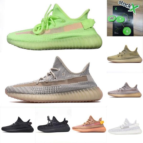 2019 Authentic Originals Kanye West 350s V2 Glow In Dark ALL BLACK REFLECTIVE Mens Running Shoes Womens 3M Static Casual Trainers Size 5-13
2019 Authentic Originals Kanye West 350s V2 Glow In Dark ALL BLACK REFLECTIVE Mens Running Shoes Womens 3M Static Casual Trainers Size 5-13