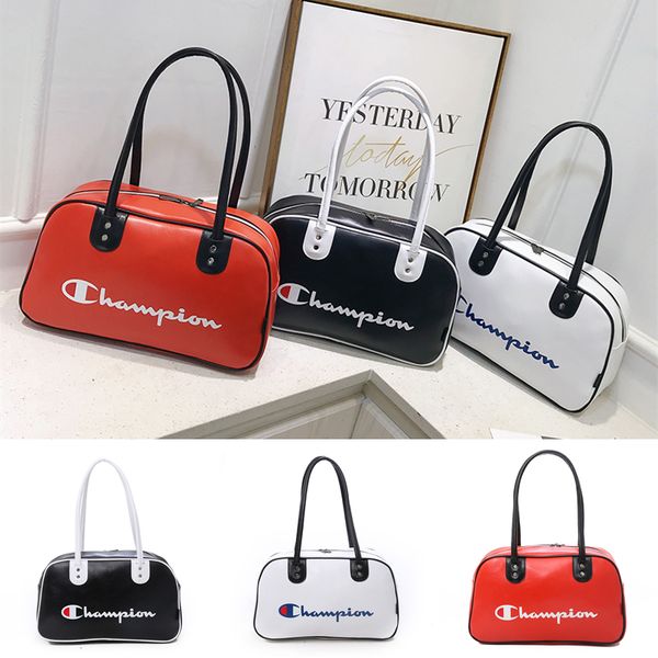 champion brand duffle shoulder bag pu leather handbag men women sports travel large capacity waterproof storage bags tote c51101
champion brand duffle shoulder bag pu leather handbag men women sports travel large capacity waterproof storage bags tote c51101