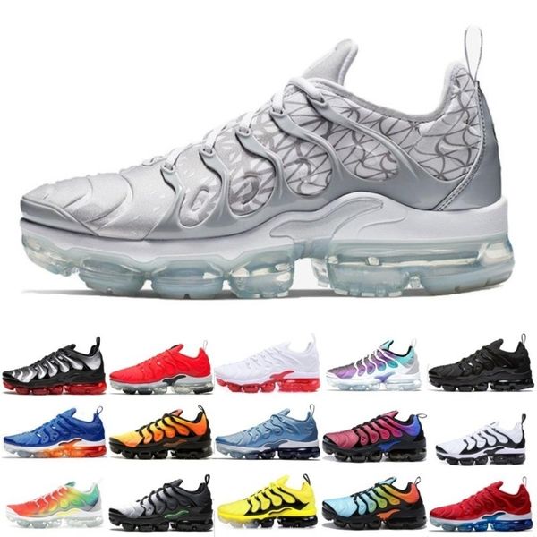 new arrival tn plus running shoes men women game royal rainbow bleached aqua triple white black fades blue volt trainer designer sneakers
new arrival tn plus running shoes men women game royal rainbow bleached aqua triple white black fades blue volt trainer designer sneakers