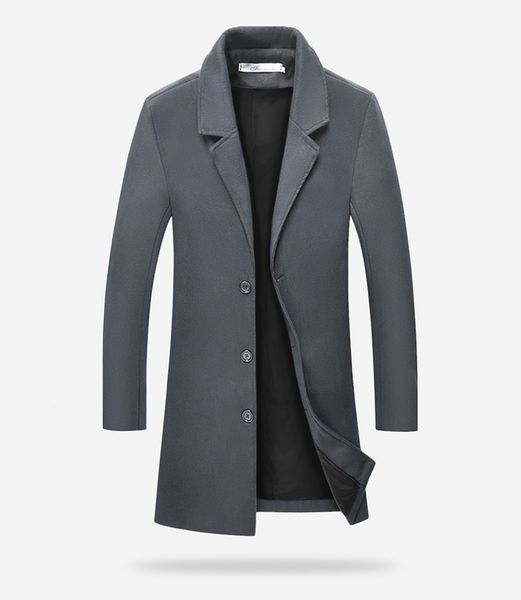 puimentiua autumn winter wool&blends mens solid color casual business trench high-end brand slim long section overcoat male, Black
puimentiua autumn winter wool&blends mens solid color casual business trench high-end brand slim long section overcoat male, Black