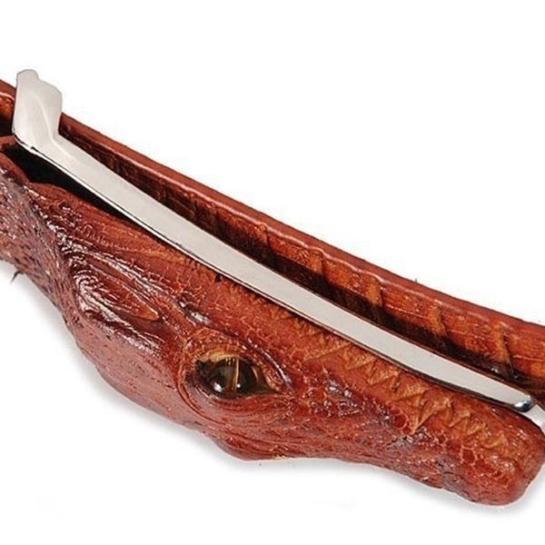 new vintage buckle belts fashion genuine leather lifelike crocodile buckle alligator pattern men belts, Black;brown
new vintage buckle belts fashion genuine leather lifelike crocodile buckle alligator pattern men belts, Black;brown