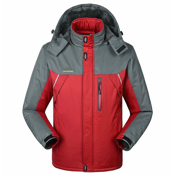 30 c fit plus thick velvet down & parka coat 6xl 7xl 8xl 9xl 2019 warm winter jacket waterproof windproof men's windbreaker, Black
30 c fit plus thick velvet down & parka coat 6xl 7xl 8xl 9xl 2019 warm winter jacket waterproof windproof men's windbreaker, Black