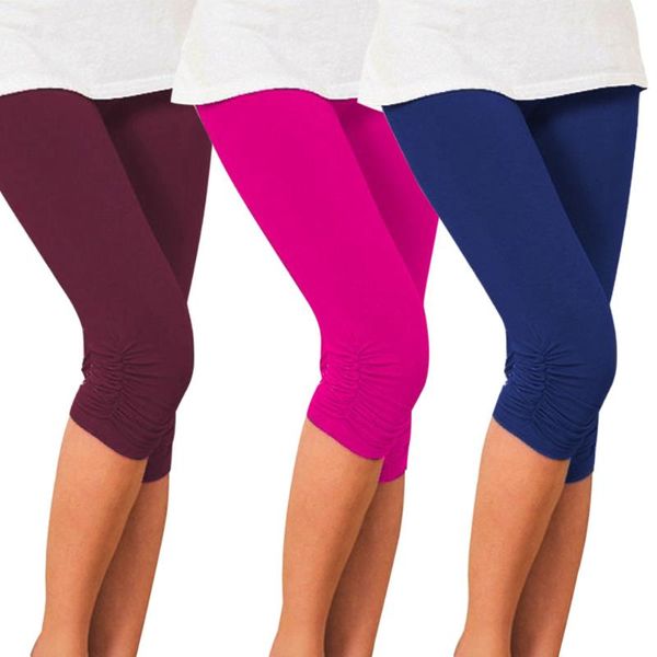 yoga outfits women calf-length pants capri shorts sports casual leggings 3/4 sport, White;red
yoga outfits women calf-length pants capri shorts sports casual leggings 3/4 sport, White;red