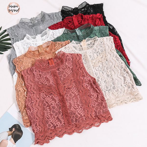 лето lacework женщины tank мода кружева vest дамы sexy выдалбливают цветочные straight рукава стенд воротник crop top, White
лето lacework женщины tank мода кружева vest дамы sexy выдалбливают цветочные straight рукава стенд воротник crop top, White