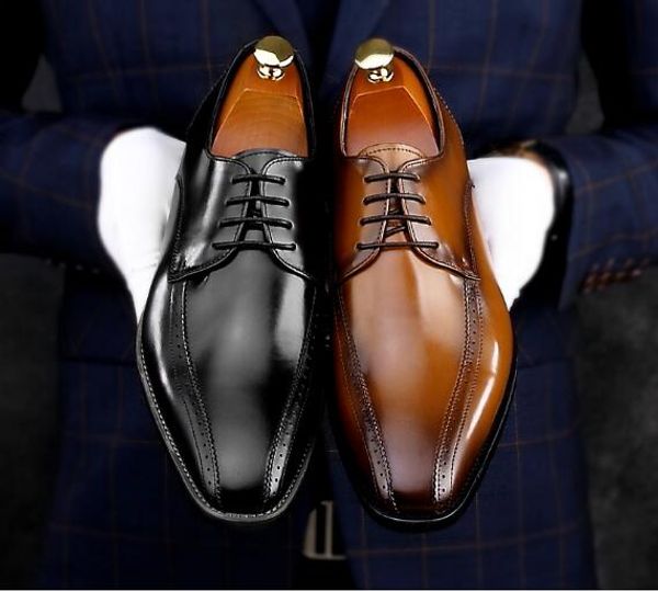 new spring formal suit dress shoes flat heel genuuine leather mens business shoes ing, Black
new spring formal suit dress shoes flat heel genuuine leather mens business shoes ing, Black