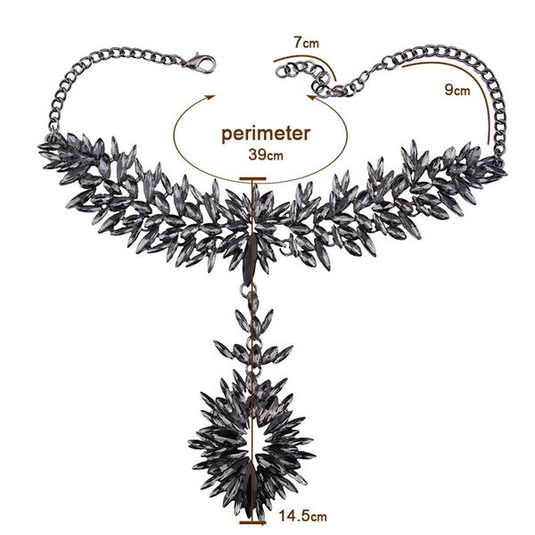 wholesale- luxury colorful glittering crystal zircon exaggerated flower pendant sweater choker statement necklace for woman, Golden;silver
wholesale- luxury colorful glittering crystal zircon exaggerated flower pendant sweater choker statement necklace for woman, Golden;silver