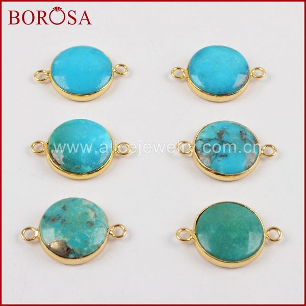 borosa wholesale 15mm round gold color 100% natural blue stone connector double bails charms for bracelet bangle making zg0170, Black
borosa wholesale 15mm round gold color 100% natural blue stone connector double bails charms for bracelet bangle making zg0170, Black