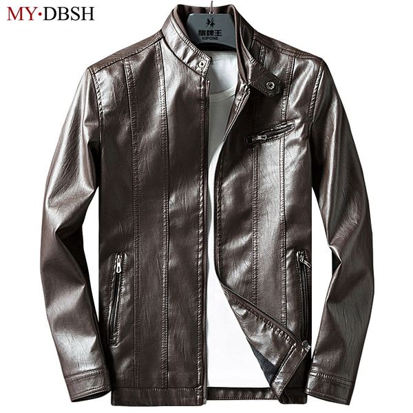 mydbsh brand leather jackets men motorcycle vintage warm faux leather jacket for men winter pu coats jaquetas de motocicleta, Black
mydbsh brand leather jackets men motorcycle vintage warm faux leather jacket for men winter pu coats jaquetas de motocicleta, Black