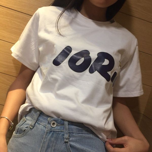 19SS New Popular Youth Fashion City Girl Designer Shirt Pure Cotton Womens Designer T Shirts Letter Printing Womens Designer Clothing
19SS New Popular Youth Fashion City Girl Designer Shirt Pure Cotton Womens Designer T Shirts Letter Printing Womens Designer Clothing