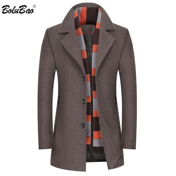 bolubao winter new men wool blends coats men's thick warm scarf wool coat male business casual quality brand coat, Black
bolubao winter new men wool blends coats men's thick warm scarf wool coat male business casual quality brand coat, Black