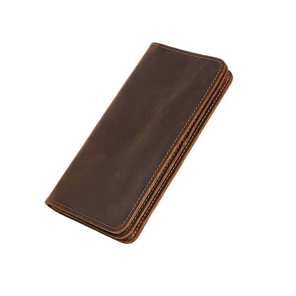 men's retro simply style crazy horse real leather long wallet genuine leather bifold purse male coin card holders, Red;black
men's retro simply style crazy horse real leather long wallet genuine leather bifold purse male coin card holders, Red;black