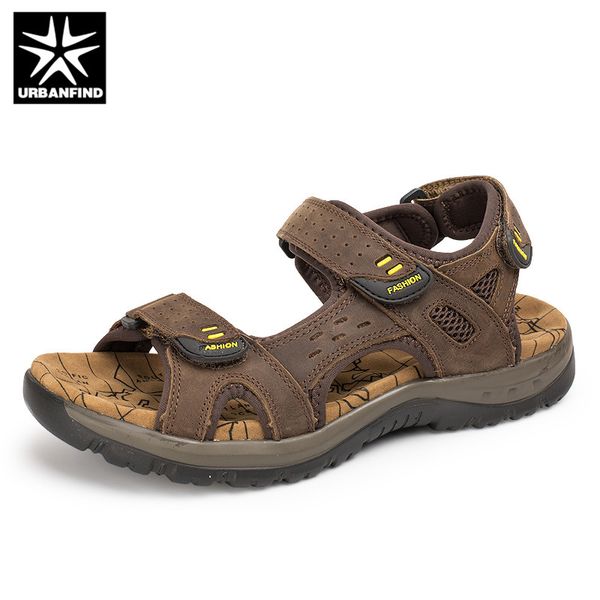 urbanfind new fashion summer leisure beach men shoes leather sandals the big yards men's sandals 38-48, Black
urbanfind new fashion summer leisure beach men shoes leather sandals the big yards men's sandals 38-48, Black