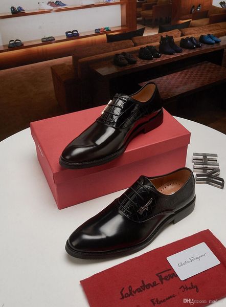 19fw crocodiles shoes men formal business shoes men oxford leather men luxury brands pointed toe dress weddings shoes coiffeur ayakkabi, Black
19fw crocodiles shoes men formal business shoes men oxford leather men luxury brands pointed toe dress weddings shoes coiffeur ayakkabi, Black