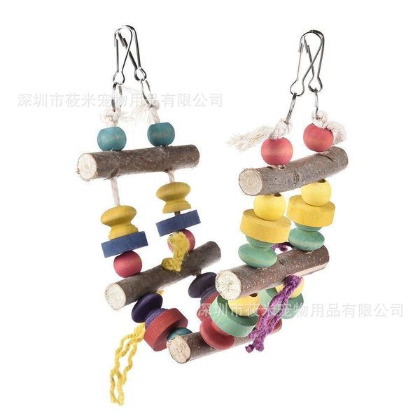 parrot squirrel honey bag weasel raw wood bring skin suspension bridge to climb ladder swing scaling ladder gnaw toys
parrot squirrel honey bag weasel raw wood bring skin suspension bridge to climb ladder swing scaling ladder gnaw toys